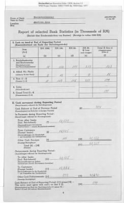 Thumbnail for American Zone: Report of Selected Bank Statistics, January 1947