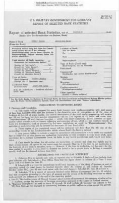 Thumbnail for American Zone: Report of Selected Bank Statistics, February 1947