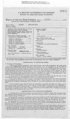 Thumbnail for American Zone: Report of Selected Bank Statistics, February 1947