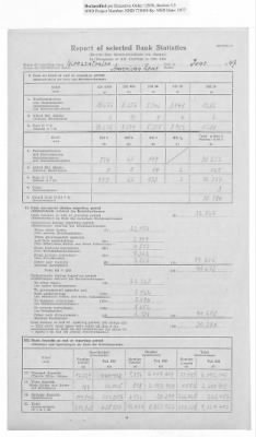 American Zone: Report of Selected Bank Statistics, June 1947