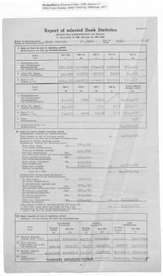 Thumbnail for American Zone: Report of Selected Bank Statistics, June 1947