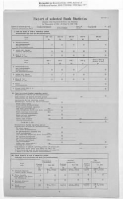 Thumbnail for American Zone: Report of Selected Bank Statistics, August 1947