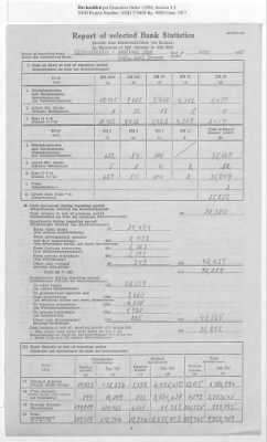 Thumbnail for American Zone: Report of Selected Bank Statistics - Land Bremen, July 1947