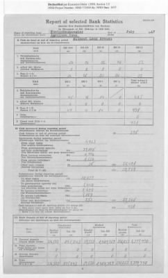 Thumbnail for American Zone: Report of Selected Bank Statistics - Land Bremen, July 1947