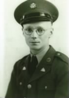 Thomas E Leach, WWII army photo