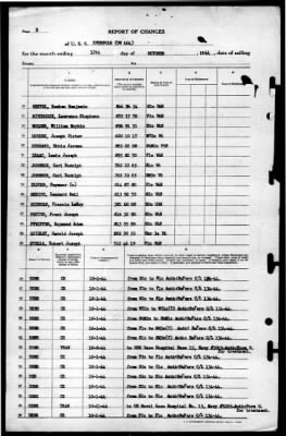 Eversole (DE 404) > 1944