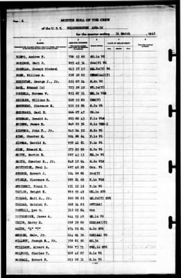 Goldsborough (APD-32) > 1945