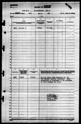 Goldsborough (APD-32) > 1945