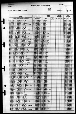 Indiana (BB 58) > 1946