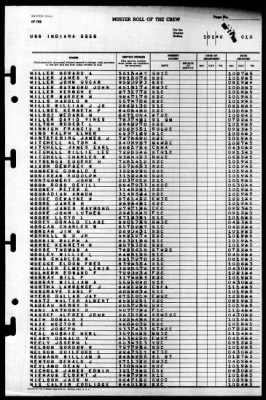 Thumbnail for Indiana (BB 58) > 1946