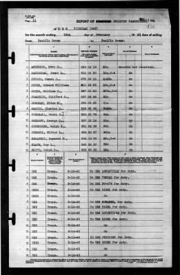 Nicholas (DD 449) > 1943