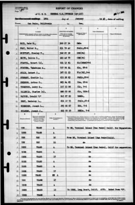 General S.D. Sturgis (AP 137) > 1946