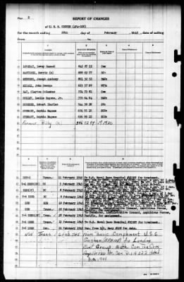 Goshen (APA-108) > 1945