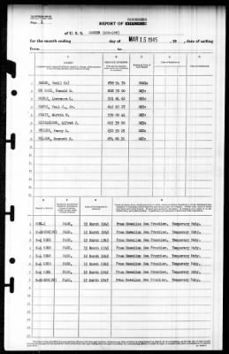 Goshen (APA-108) > 1945