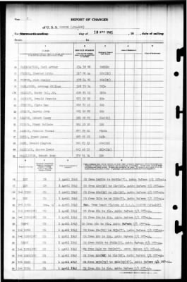 Goshen (APA-108) > 1945