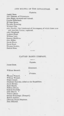 Volume XIV > Muster Rolls and Papers Relating to the Associators and Militia of the County of Westmoreland.