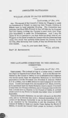 Thumbnail for Volume XIII > Muster Rolls and Papers Relating to the Associators and Militia of the County of Lancaster