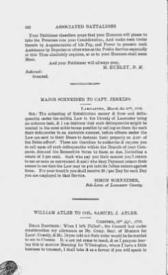 Thumbnail for Volume XIII > Muster Rolls and Papers Relating to the Associators and Militia of the County of Lancaster