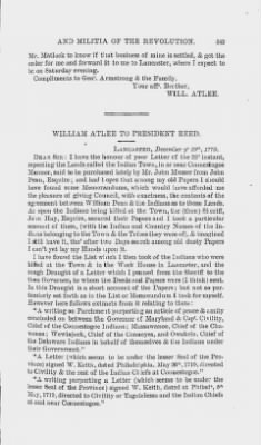 Thumbnail for Volume XIII > Muster Rolls and Papers Relating to the Associators and Militia of the County of Lancaster