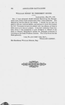 Thumbnail for Volume XIII > Muster Rolls and Papers Relating to the Associators and Militia of the County of Lancaster