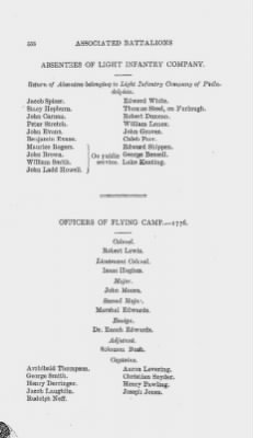 Thumbnail for Volume XIII > Muster Rolls and Papers Relating to the Associators and Militia of the City and County of Philadelphia.