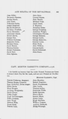 Thumbnail for Volume XIII > Muster Rolls and Papers Relating to the Associators and Militia of the City and County of Philadelphia.