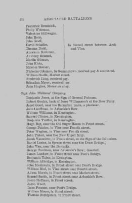 Thumbnail for Volume XIII > Muster Rolls and Papers Relating to the Associators and Militia of the City and County of Philadelphia.