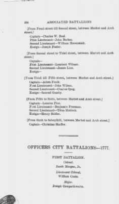 Thumbnail for Volume XIII > Muster Rolls and Papers Relating to the Associators and Militia of the City and County of Philadelphia.