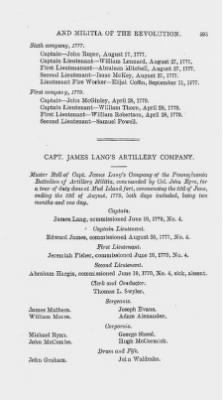 Thumbnail for Volume XIII > Muster Rolls and Papers Relating to the Associators and Militia of the City and County of Philadelphia.