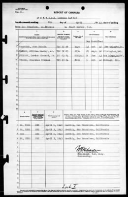 Kenmore (AP-62) > 1943