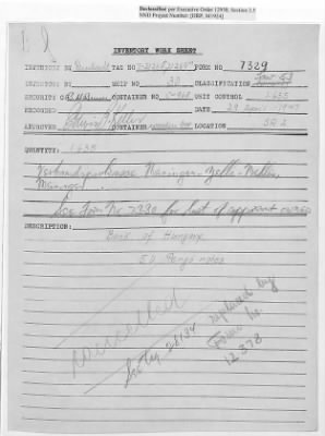 Thumbnail for Records Relating to Tabulation and Classification of Deposits > Inventory Worksheets: Forms 7300-7399