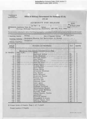 Records Relating to Tabulation and Classification of Deposits > Shipping Tickets 65-69