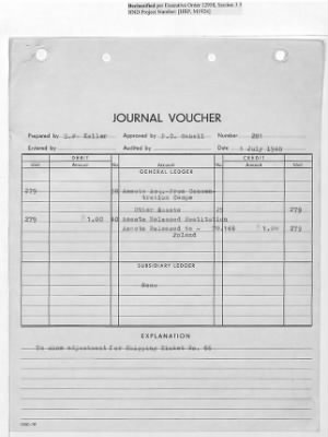 Thumbnail for Records Relating to Tabulation and Classification of Deposits > Shipping Tickets 65-69