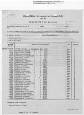 Thumbnail for Records Relating to Tabulation and Classification of Deposits > Shipping Tickets 65-69