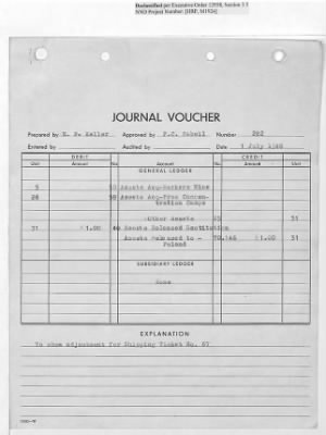 Records Relating to Tabulation and Classification of Deposits > Shipping Tickets 65-69