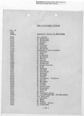 Thumbnail for Records Relating to Tabulation and Classification of Deposits > Shipping Ticket 74: Law 53 Assets-Annex A