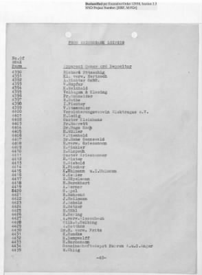 Thumbnail for Records Relating to Tabulation and Classification of Deposits > Shipping Ticket 74: Law 53 Assets-Annex A