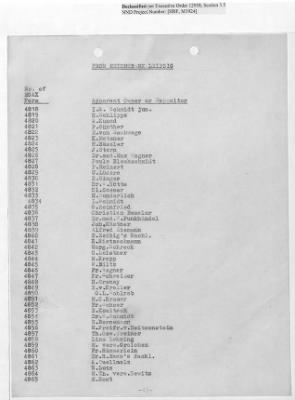 Thumbnail for Records Relating to Tabulation and Classification of Deposits > Shipping Ticket 74: Law 53 Assets-Annex A