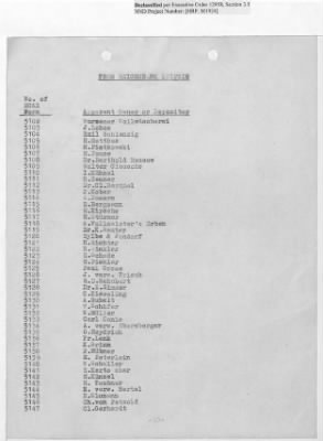 Thumbnail for Records Relating to Tabulation and Classification of Deposits > Shipping Ticket 74: Law 53 Assets-Annex A