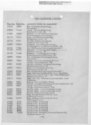 Thumbnail for Records Relating to Tabulation and Classification of Deposits > Shipping Ticket 74: Law 53 Assets-Annex A