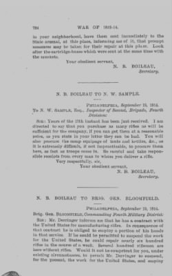 Volume XII > Papers and Documents Relating to the War of 1812-1814.