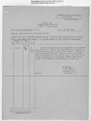 Thumbnail for Records of the Currency Section Received From Supreme Headquarters, Allied Expeditionary Forces (SHAEF) > 17/12 Funds Captured Or Confiscated Enemy Funds: Correspondence and Reports [N.D.; August 1944; November 1944-March 1945]