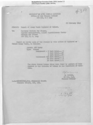 Thumbnail for Records of the Currency Section Received From Supreme Headquarters, Allied Expeditionary Forces (SHAEF) > 17/12 Funds Captured Or Confiscated Enemy Funds: Correspondence and Reports [N.D.; August 1944; November 1944-March 1945]