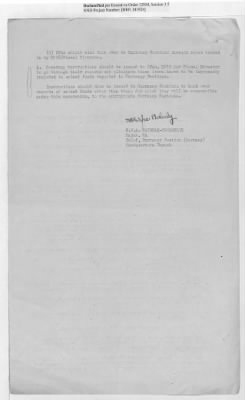 Thumbnail for Records of the Currency Section Received From Supreme Headquarters, Allied Expeditionary Forces (SHAEF) > 17/12 Funds Captured Or Confiscated Enemy Funds: Correspondence and Reports [N.D.; August 1944; November 1944-March 1945]