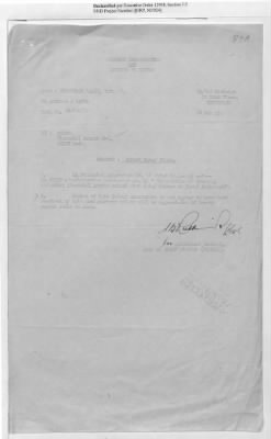 Thumbnail for Records of the Currency Section Received From Supreme Headquarters, Allied Expeditionary Forces (SHAEF) > 17/12 Funds Captured Or Confiscated Enemy Funds: Correspondence and Reports [N.D.; August 1944; November 1944-March 1945]