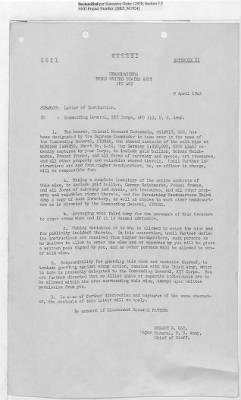 Thumbnail for Records of the Currency Section Received From Supreme Headquarters, Allied Expeditionary Forces (SHAEF) > 17/12 Funds Captured Or Confiscated Enemy Funds: G-4 Functions In Etousa Operations Report