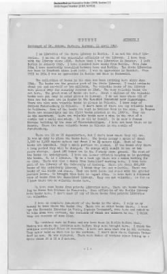 Thumbnail for Records of the Currency Section Received From Supreme Headquarters, Allied Expeditionary Forces (SHAEF) > 17/12 Funds Captured Or Confiscated Enemy Funds: G-4 Functions In Etousa Operations Report