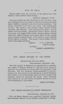 Volume XII > Papers and Documents Relating to the War of 1812-1814.