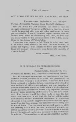 Volume XII > Papers and Documents Relating to the War of 1812-1814.