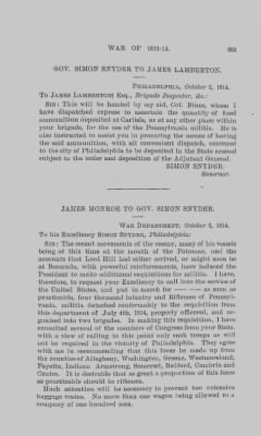 Volume XII > Papers and Documents Relating to the War of 1812-1814.